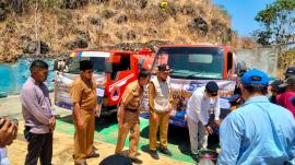 Peringati Hari Perhubungan Nasional, BPBD Gunungkidul dan Dishub DIY Gelar Baksos Air Bersih